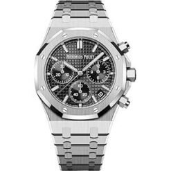 AUDEMARS PIGUET ROYAL OAK CHRONOGRAPH SILVER (BLACK DIAL)