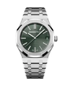 AUDEMARS PIGUET ROYAL OAK SILVER (GREEN DIAL)
