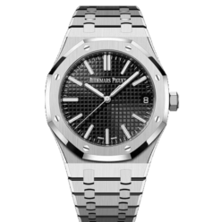 AUDEMARS PIGUET ROYAL OAK SILVER (BLACK DIAL)