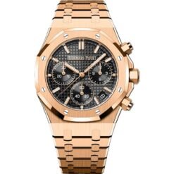 AUDEMARS PIGUET ROYAL OAK CHRONOGRAPH ROSEGOLD (BLACK DIAL)